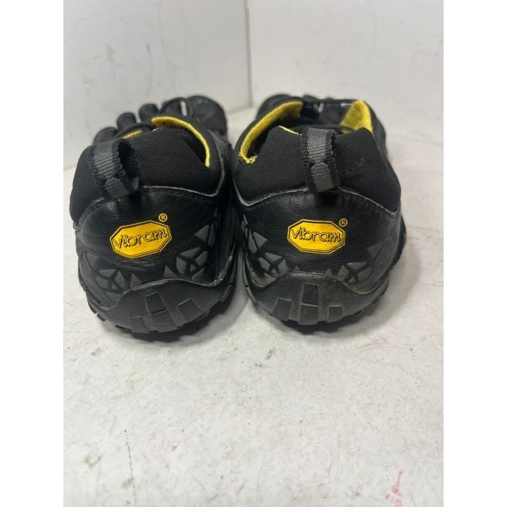 Vibram FiveFingers Spyridon 14M4202 READ Black and Yellow Men Trail Shoes Sz 42 - Picture 3 of 8
